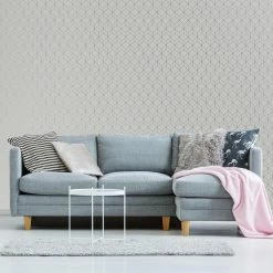 Best reviews of 🎉 Australia Sale - Superfresco Easy 52cm X 10m White And Silver Myrtle Geo Wallpaper Other ⌛ -Superfresco Easy Sales 011274ddfc08424a9b374c6642f3bc9d
