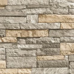Cheap ✔️ Australia Only - Superfresco Easy 1/2m Ledgestone Wallpaper Sample Grey 💯