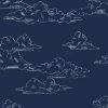 Brand new 🔔 Australia Only - Superfresco Easy 1/2m Vintage Cloud Navy Wallpaper Sample Other 🎁 -Superfresco Easy Sales 341ac85681174bf39c715cd6448bac13