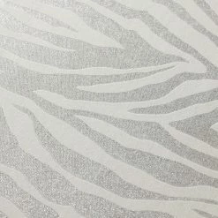 Best deal ๐ฅ Australia Sale - Superfresco Easy Zebra Silver Glitter Wallpaper - Sample Zebra Silver Glitter ๐ฅ