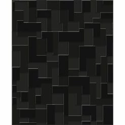 Brand new ✔️ Australia Only - Superfresco Easy Black Checker Wallpaper - Black Checker 52cm X 10m 🧨