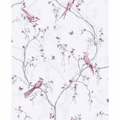 Best Sale ๐ฏ Superfresco Easy 1/2m Songbird Lilac Wallpaper Sample - To Australia ๐