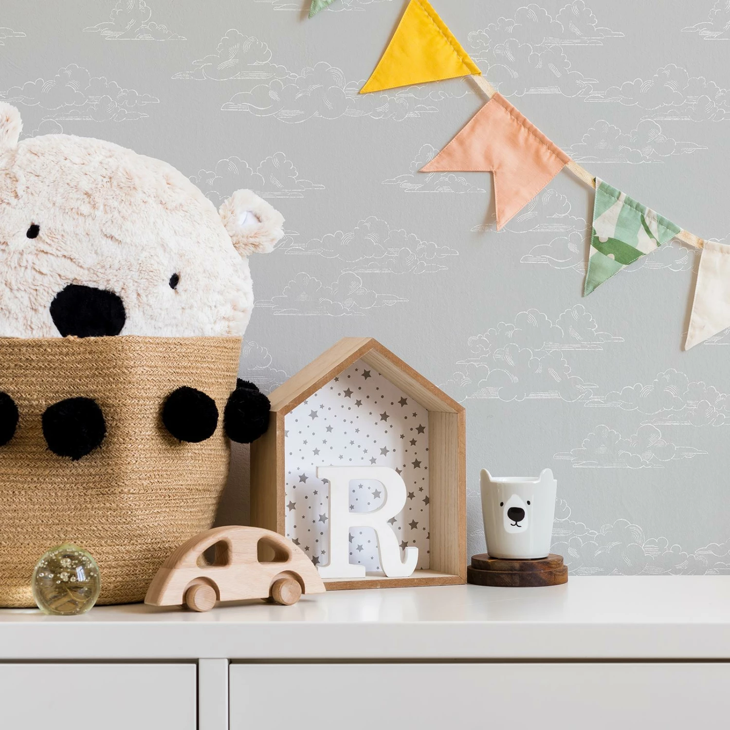 Brand new 🌟 Australia Only - Superfresco Easy 52cm X 10m Vintage Cloud Grey Wallpaper 🌟 4 Brand new 🌟 Australia Only - Superfresco Easy 52cm X 10m Vintage Cloud Grey Wallpaper 🌟 - Image 2