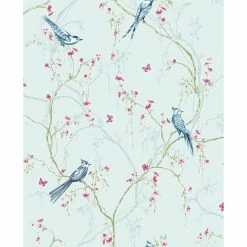 Coupon 🎉 Australia Only - Superfresco Easy 1/2m Songbird Duck Egg Wallpaper Sample Blue 💯