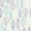 Brand new 🎉 Australia Sale - Superfresco Easy Blue Scandi Leaf Wallpaper - Blue Green 10m 👍 -Superfresco Easy Sales e479f2ac05894dbe9745158337a9bc98