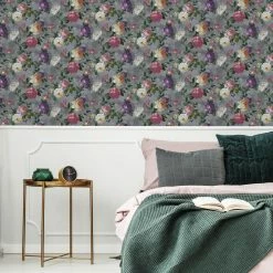 New 👏 Australia Only - Superfresco Easy 52cm X 10m Isabelle Grey Wallpaper 😍 -Superfresco Easy Sales fdfe5224e76b4bc385a83f1f2d43fad5